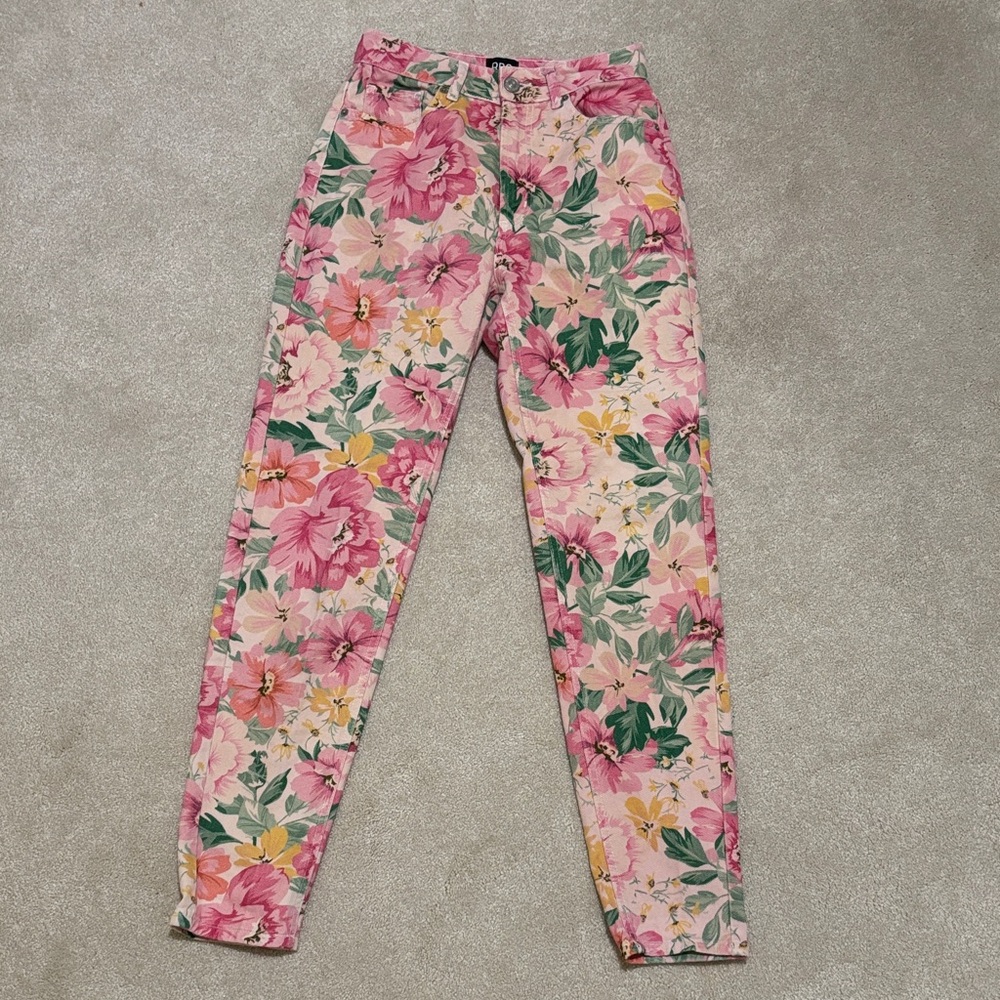 BDG Floral Women's Mom Jeans